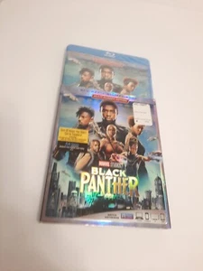 Black Panther Blu-Ray 2018 Brand New Sealed With Slipcover Marvel Bluray - Imagen 1 de 2