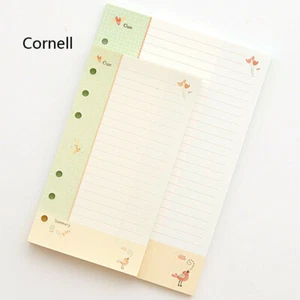 New A5/A6 Cornell Colourful Planner Diary Refill Schedule Organiser 45 Sheets #J - Bild 1 von 7