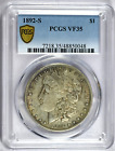 1892-S PCGS VF35 Morgan Silver Dollar-Price Guide $385