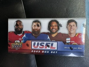 2023 UPPER DECK USFL FOOTBALL CARDS HOBBY BOX SET BASE May Contain PARALLEL AUTO - Picture 1 of 2
