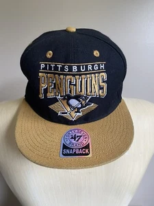 Pittsburgh Penguins 47 Brand Vintage Hockey NHL Snapback Hat - Bild 1 von 10