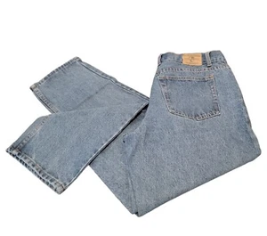 Cross & Winsor Herren Größe 36 W x 30 L Relaxed Fit Straight Medium Wash Denim Jeans - Bild 1 von 14