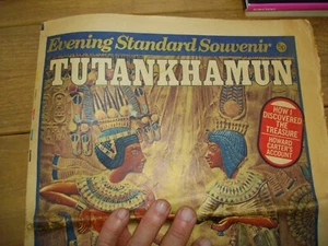Evening Standard Souvenir Tutanchamun 24 Seiten 1972 Ausstellung 24pp - Bild 1 von 18