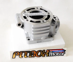 Kawasaki Kr150 KR 150 Victor ZSR 1827 Silver Cylinder Block 11005-1827 Japan NOS - Picture 1 of 5