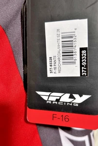 Pantalones Fly Racing F-16 para hombre MX ATV todo terreno motocross dieta bicicleta talla 28 nuevos con etiquetas - Imagen 1 de 3