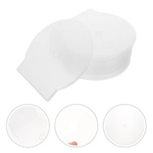  50 Pcs Verdickte CD -Box Scheibenspeicherung CD-Aufbewahrungshalter - Afbeelding 1 van 12