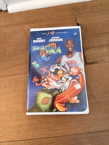 1996 Space Jam Bugs Bunny Michael Jordan VHS Tape VTG - Picture 1 of 6
