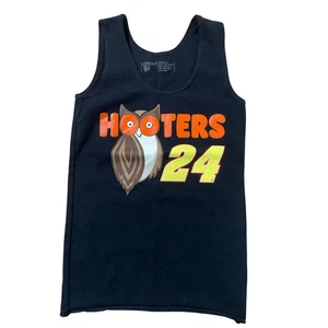 New Hooters Girl Uniform Rare NASCAR Themed Chase Elliott #24 Tank Black Xxs - Picture 1 of 3