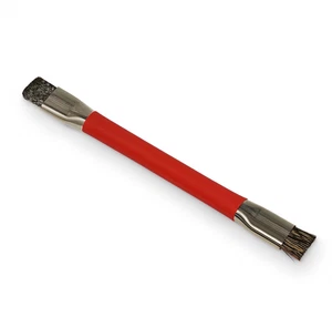 Dual Head ESD Safe Cleaning Brush AntiStatic Hard Bristles Fine Wire for Boards - Picture 1 of 4