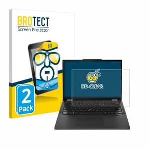 2x Osłona ekranu do Lenovo ThinkPad X13 Gen 5 Przezroczysta folia ochronna - Zdjęcie 1 z 7