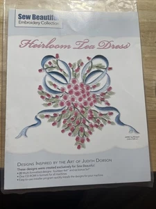 Martha Pullen Heirloom Tea Dress Embroidery With CD - Picture 1 of 6