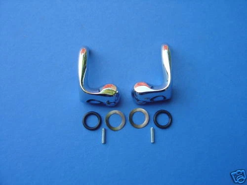 1960-1961-1962-1963-1964 CHEVROLET CORVAIR VENT WINDOW HANDLES-PAIR-NEW  - Image 1 of 2