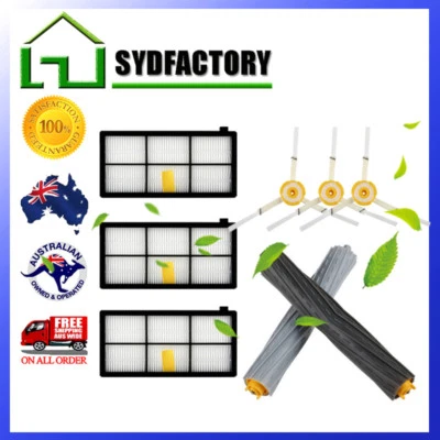 Side Brush HEPA Filter Extractor Parts Kit For iRobot Roomba 800 870 880 980 960 - Image 1 of 3