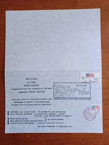 General Mitchell International Airport Milwaukee WI Post Office Dedication Cove - Picture 1 of 2