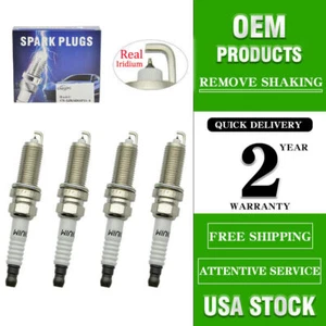 4X 90919-01253 SC20HR11 3444 Real Iridium Spark Plugs For Toyota Prius Lexus US - Picture 1 of 10