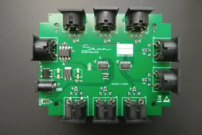 8 Way MIDI Thru/Splitter, 1 In x 8 Thru, Home Studio, Synthesizer - Image 1 of 4