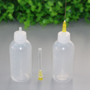 Plastic Needle Tip Bottle Applicator Precision Bottle Squeeze Liquid Container