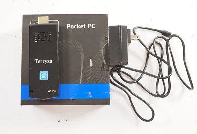 Terryza W5 Pro T5 Black Intel Atom Z8350 4GB RAM 64GB ROM Pocket PC - Image 1 of 4