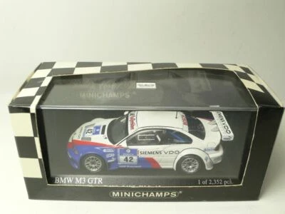 BMW M3 GTR #42 ADAC 24 Hours 2004 D & J Muller Stucco Lamy 1/43 MINICHAMPS Scala - Immagine 1 di 4
