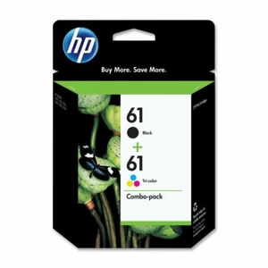 Oryginalne nowe wkłady atramentowe HP 61 czarno-kolorowe Combo CR259FN 12/2023 - Zdjęcie 1 z 5