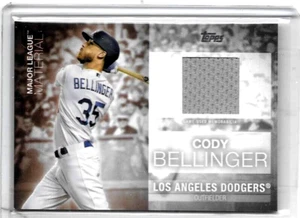 CODY BELLINGER 2020 TOPPS MLB MATERIALS GAME USED JERSEY - Picture 1 of 1