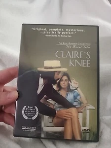 Claire's Knee DVD 1970 Eric Rohmer (French Drama, Romance) Works Fox Lorber - Picture 1 of 5