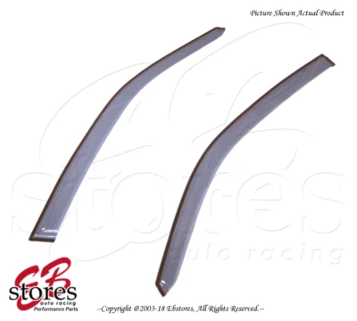 Для Chevrolet Cavalier Coupe 1995-2005 Лента на пепельно-серый JDM Оконные козырьки 2шт - Изображение 1 из 4