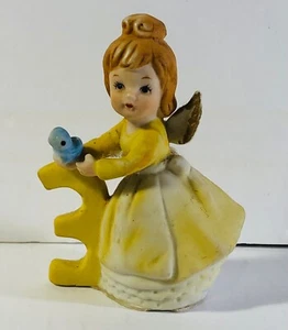Russ Berrie & Co. 1979 Russ Berrie & Co. 3rd Birthday Angel Missing Right Wing - Picture 1 of 5