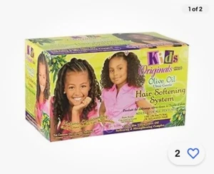 Africa's Best Kids Originals Olive Oil Ultra-Gentle Hair Softening System Kit - Picture 1 of 2