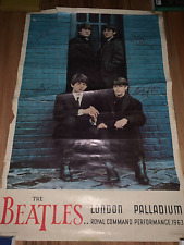 Original 1964 Beatles London Palladium Royal Command Performance Dow News