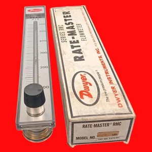 Dwyer RMC-105-SSV Series RMC Rate-Master Polycarbonate Flowmeter - Picture 1 of 6