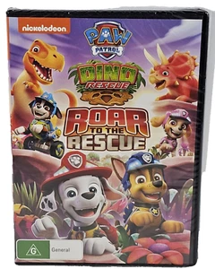 Paw Patrol - Dino Rescue - Roar To The Rescue (DVD, 2013) New & Sealed -Region 4 - Picture 1 of 5