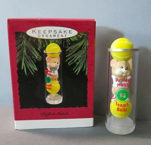 1993 Vintage Hallmark Christmas Ornament, Perfect Match T997 NOS - Bild 1 von 4