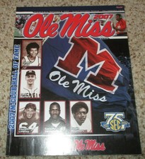 2007 Ole Miss Rebels Football Program vs. Missouri - 9/8/2007  Game