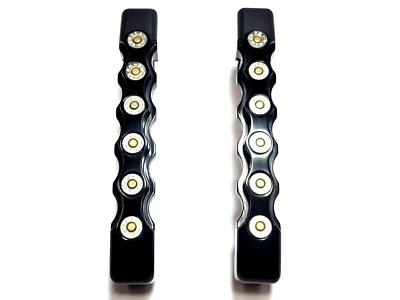 Manijas de puerta Ford F-150 2004-2008 acabado negro #HCFLB-F Foto 1 de 2