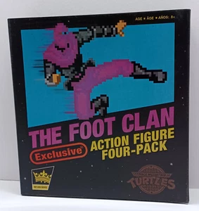 Loyal Subjects BST AXN TMNT The Foot Clan action figure 4 pack Exclusive - Picture 1 of 10