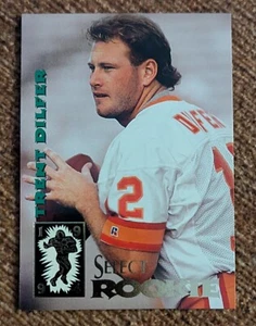 1994 Select Rookie Trent Dilfer #212 RC Buccaneers Ravens NM/Mt - Bild 1 von 2