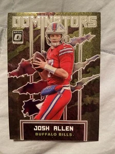 2020 Donruss Optic Josh Allen Dominators Card #DM-JA Buffalo Bills Insert QTY - Picture 1 of 2