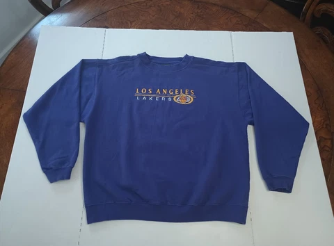 VTG 90s Los Angeles Lakers Pullover Sweatshirt size XL  🔥 Cover