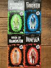 Complete Set Super7 Glow In The Dark Monsters-Dracula Frankenstein Bride Creatur
