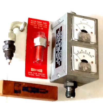 Vintage RC Glow Plug Tester, Prototype, R & D, Champion Spark Plug, Toledo, OH - Image 1 of 4