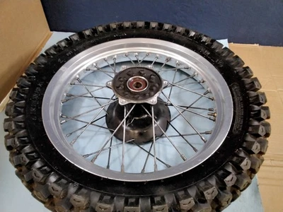 1987 - 2007 川崎 KLR 650 17 X 2.50 后轮圈直! KLR650 Takasago 银色 — 第 1/4 张图片