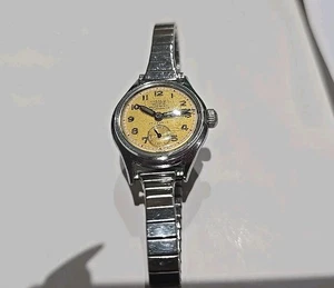 Vintage 1950 CHARLES NICOLET TRAMALAN UHR Miss#106 - Bild 1 von 4