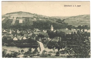 Dörzbach a.d. Jagst Hohenlohe  bei Krautheim Ingelfingen Dorfansicht  1926 - Picture 1 of 2