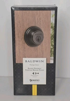 NUEVO Baldwin Prestige Series Cerrojo Redondo Acabado Bronce Veneciano con SmartKey Foto 1 de 4