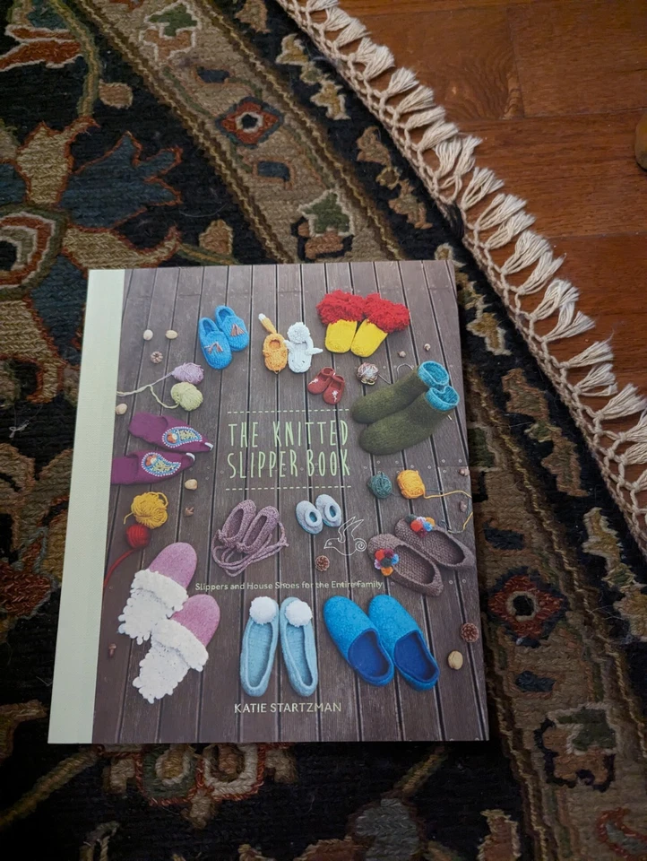 The Knitted Slipper Book By Katie Startzman Slippers & Houseshoes For The Family - Image 1 of 2