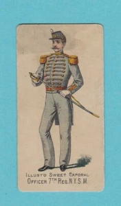 MILITARY - KINNEY BROS. OF THE U.S.A. - MILITARY SERIES ( M ) - 1886 - Picture 1 of 2