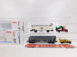 DL753-1 #2x Märklin H0 AC Museum Vehicle Nem Kk Kkk 2000 White 2002 Mint +Box - Picture 1 of 5