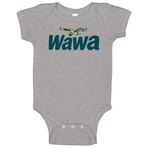Wawa Eagles Supporter Fan Baby One Piece - Picture 1 of 1
