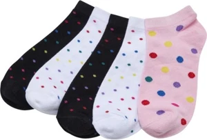 Paquete de 5 calcetines Urban Classics No Show Rainbow Dots - Imagen 1 de 16